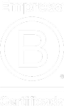 Logo de certificación B Corp para empresa comprometida con la sostenibilidad y responsabilidad social